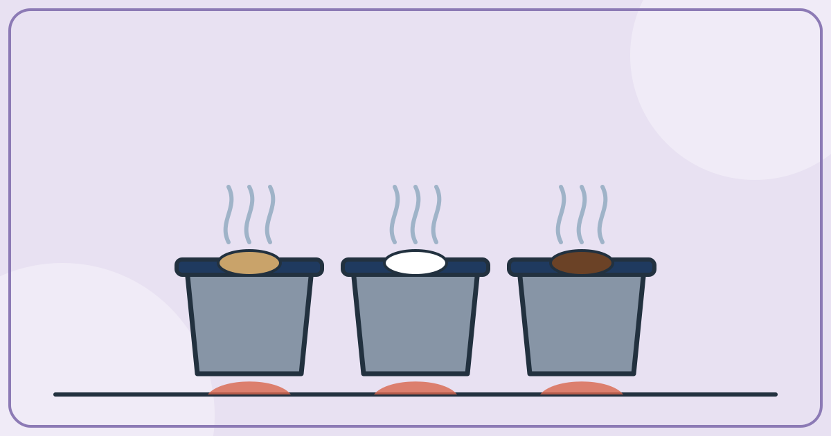 Potato, Egg Or Coffee Bean?