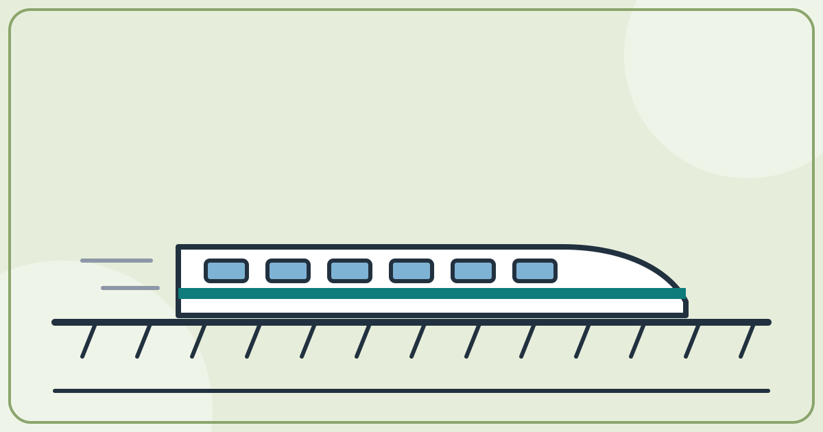 The Bullet Train Way To Change