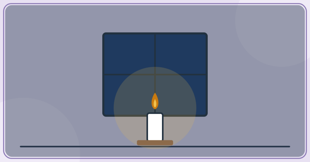 The Candle That Feared Burning