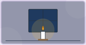 The Candle That Feared Burning