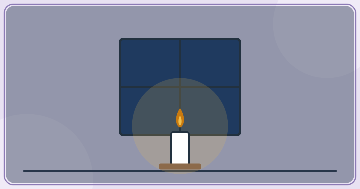 The Candle That Feared Burning